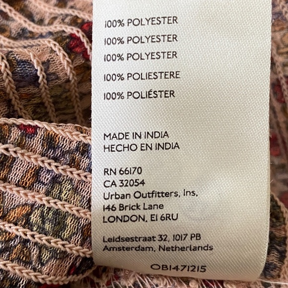 Free People Beatrice Lace Up Smocked Waist Floral Top Size Large - Picture 12 of 17